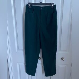 Talbots Women's Dark Green Pants